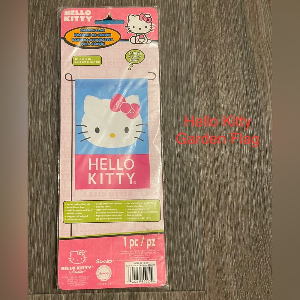 Hello Kitty Garden Flag